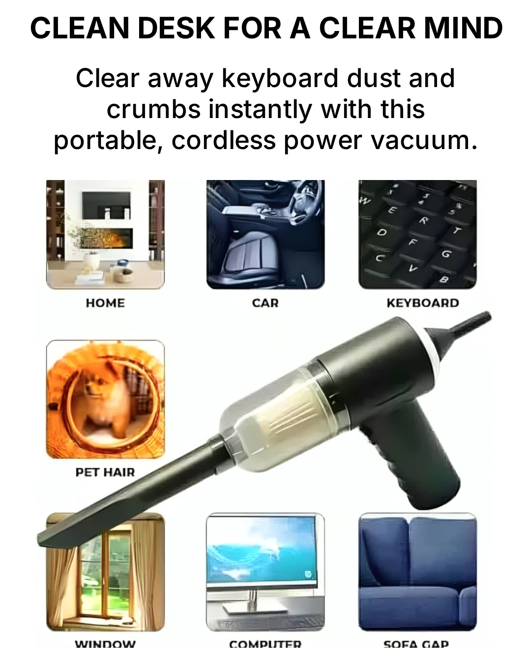 Portable Vacuum Cleaner